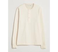 Merz b. Schwanen Classic Fit Sturdy Organic Cotton Henley Nature Beige L