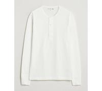 Merz b. Schwanen Classic Fit Sturdy Organic Cotton Henley White Weiß XL