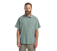 Jack Wolfskin Meseta Shirt Men Kurzarm Hemd kariert Herren XXL checks CHECK sago palm