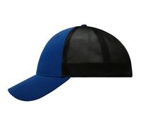 Myrtle Beach Elastic Fit Netz-Cap MB6215 - Königsblau / schwarz | L/XL