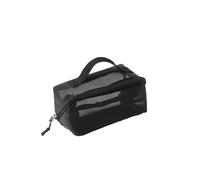 Mesh Klar Kosmetik Taschen Make-Up Tasche Tragbare Reise Kulturbeutel Organizer Fall Lippenstift Lagerung Beutel zur Aufbewahrung von Toilettenartikeln(Blacks)