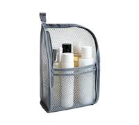 Mesh-Organizer Für Kultur- Und Make-up-Artikel | Ultraleicht, 50 G, 13 X 13 X 22 Cm, Stehend, Atmungsaktiv, Netz-Aufbewahrungstasche, Kompakter Reise-Kulturbeutel, Kosmetik-Zahnbürsten-Zahnpasta-Set-H