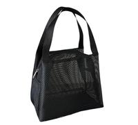 Meshes Kulturbeutel, Reise-Organizer, transparent, belüftet, große Kapazität, tragbare Kosmetik