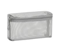 Meshes Make-up-Tasche, transparent, Kulturbeutel, Reise-Kosmetik-Organizer, Lippenstift-Aufbewahrungstasche, Make-up-Tasche, Kosmetiktasche, transparenter Lippenstift-Aufbewahrungstasche