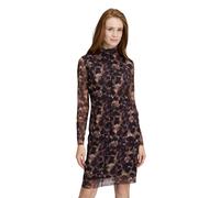Cartoon Meshkleid Damen aubergine, 44
