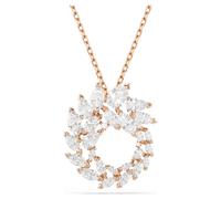 Mesmera Anhänger, Marquise Schliff, Weiß, 18K roségoldbeschichtet OS