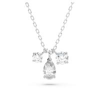 Attract Anhänger, Verschiedene Schliffe, Gruppe, Weiß, Rhodiniert