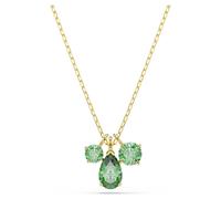 Mesmera Anhänger, Verschiedene Schliffe, Grün, 18K goldbeschichtet OS