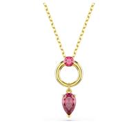 Mesmera Anhänger, Verschiedene Schliffe, Rot, 18K Goldbeschichtet OS