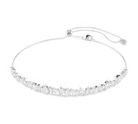 Mesmera Halsband, Marquise Schliff, Weiß, Rhodiniert OS