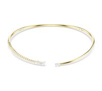 Mesmera Halsband, Verschiedene Schliffe, Weiß, 18K goldbeschichtet L