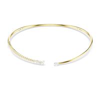 Mesmera Halsband, Verschiedene Schliffe, Weiß, 18K goldbeschichtet M