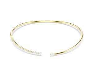 Mesmera Halsband, Verschiedene Schliffe, Weiß, 18K goldbeschichtet M