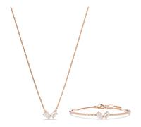 Swarovski Halskette - Mesmera set, Mixed cuts - Gr. unisize - in Weiß - für Damen