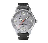 MESSERSCHMITT Aero mit echtem Flugzeugblech - jede Uhr ein Unikat