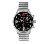 Messerschmitt Aristo Herren Uhr Flieger Chronograph ME-3H205R12-M Edelstahl