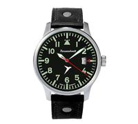 Messerschmitt Aristo Herren Uhr Fliegeruhr Automatik ME-6332ABD Leder