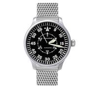 Messerschmitt Aristo Herren Uhr Fliegeruhr Automatik ME-6332NAV-M Edelstahl