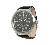 Messerschmitt Aristo Herren Uhr Fliegeruhr Triple XL Automatik ME-65B Leder