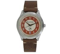 Messerschmitt Aristo Uhr Vintage Kabinenroller KR201-B Leder