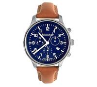 Messerschmitt ME42CH-L Flieger-Herrenuhr Chronograph Lederband