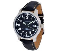 Messerschmitt Fliegeruhr ME108-42S Pilot Watch Ronda Uhrwerk wasserdicht 5ATM