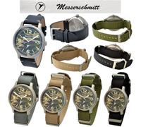 Aristo Herren Messerschmitt Uhr Army ME-42A-LB Leder