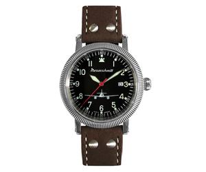 Messerschmitt Herren Armbanduhr ME-44L Fliegeruhr 44mm