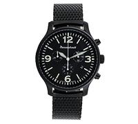 Messerschmitt Uhren ME-3H205M-PVD Herren-Chronograph für Flieger Schwarz