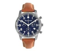 Messerschmitt ME-4544P-L Herren-Fliegeruhr Chronograph Braun/Blau
