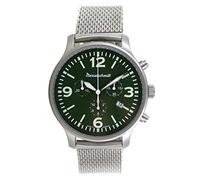 Messerschmitt Herren-Fliegeruhr Chronograph mit Milanaise-Armband ME-3H204M