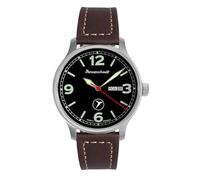 Messerschmitt ME-6332-DD1 Herrenuhr für Flieger DayDate Braun/Schwarz