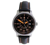 Messerschmitt Herrenuhr Pilot Schwarz/Orange ME-420PL