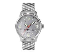 Messerschmitt Limitierte Fliegeruhr ME109 - Edelstahlgehäuse Ø42mm - Schweizer Automatic-Werk - Zifferblatt aus original Flugzeugblech - Fluoreszierende Zeiger - verglaste Rückseite - Made in Germany