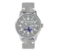 Messerschmitt ME-42BF108L Herren-Fliegeruhr Quarz Grau