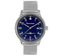 Messerschmitt Herren-Fliegeruhr Mesh-Band Blau ME42-108M