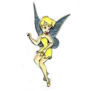 Metal Enamel Pin Badge Brooch Fairie Fairy Tinkerbell by Mainly Metal