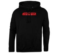 Metal Gear Solid - Logo Schwarzer Unisex-Pullover, Normaler Kapuzenpullover