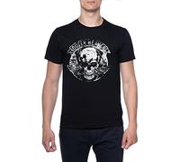 Metal Gear Solid Outer Heaven Männer T-Shirt Schwarz Rundhals Men Black Round Neck 5XL