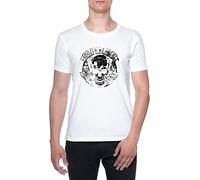 Metal Gear Solid Outer Heaven Männer T-Shirt Weiß Rundhals Men White Round Neck L