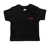 Metal Kids AC/DC (PWR UP) - Baby T-Shirt, schwarz, Größe 80/86 (12-24 Monate), offizielles Band-Merch
