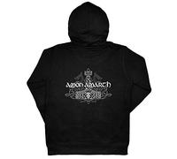 Metal Kids Amon Amarth (Thors Hammer) - Kinder Kapuzenjacke, schwarz, Größe 92 (2-3 Jahre), offizielles Band-Merch