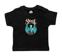 Metal Kids Ghost (Opus) - Baby T-Shirt, schwarz, Größe 68/74 (6-12 Monate), offizielles Band-Merch