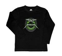 Metal Kids Metallica (Fuel) - Kinder Longsleeve, schwarz, Größe 140 (10-11 Jahre), offizielles Band-Merch