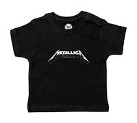 Metal Kids Metallica (Logo) - Baby T-Shirt, schwarz, Größe 80/86 (12-24 Monate), offizielles Band-Merch