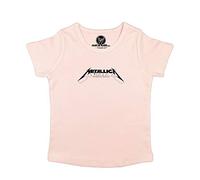 Metal Kids Metallica (Logo) - Girly Shirt, Hellrosa, Größe 152 (12-13 Jahre), offizielles Band-Merch
