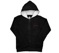 Metal Kids Metallica (Logo) - Kinder Kapuzenjacke, schwarz, Größe 140 (10-11 Jahre), offizielles Band-Merch
