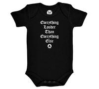 Metal Kids Motörhead (Everything Louder) - Baby Body, schwarz, Größe 80/86 (12-24 Monate), offizielles Band-Merch