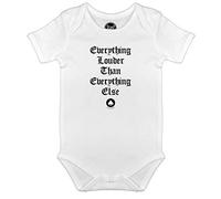 Metal Kids Motörhead (Everything Louder…) - Baby Body, weiß, Größe 56/62 (0-6 Monate), offizielles Band-Merch