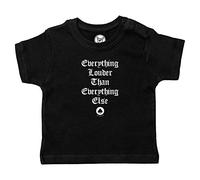 Metal Kids Motörhead (Everything Louder) - Baby T-Shirt, schwarz, Größe 68/74 (6-12 Monate), offizielles Band-Merch